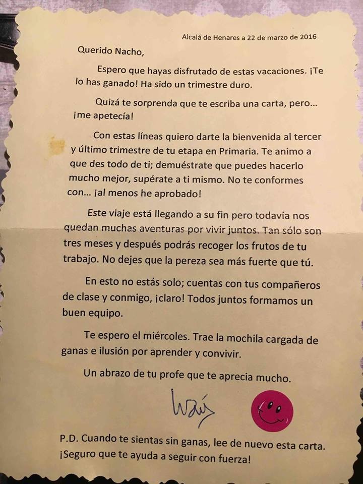 Carta Para Mi Hijo En Su Graduacion De Primaria